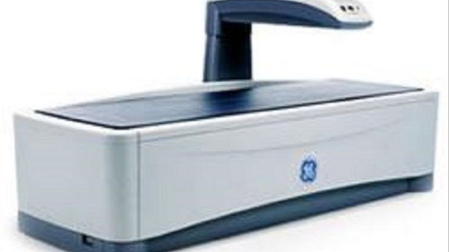 GE Lunar DEXA bone density scanner at Tesla Imaging